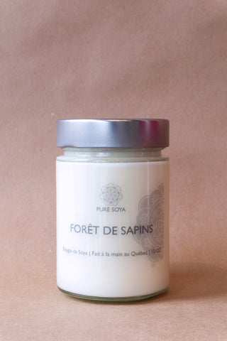 Bougie Forêt de Sapins - Boutique Popeline - Seconde main, Designers, Marques, Petits Prix - Consignation de vêtements et accessoires pour femmes - Friperie - Montréal, Plateau Mont-Royal