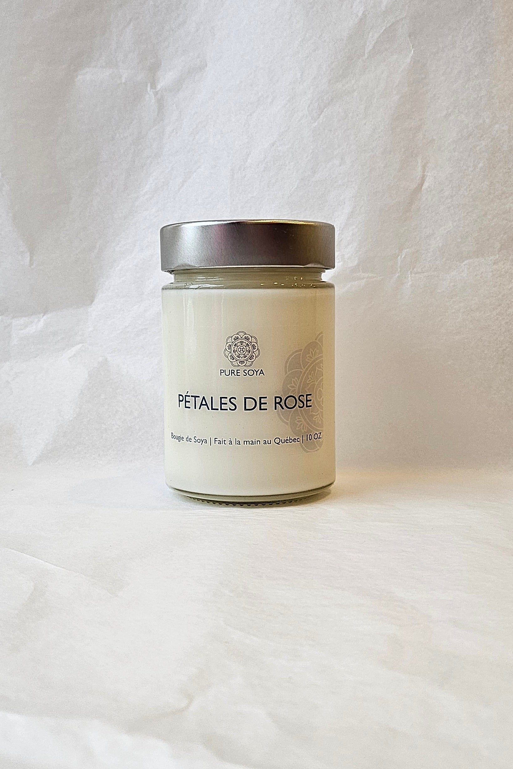 Bougie Pétales de Rose