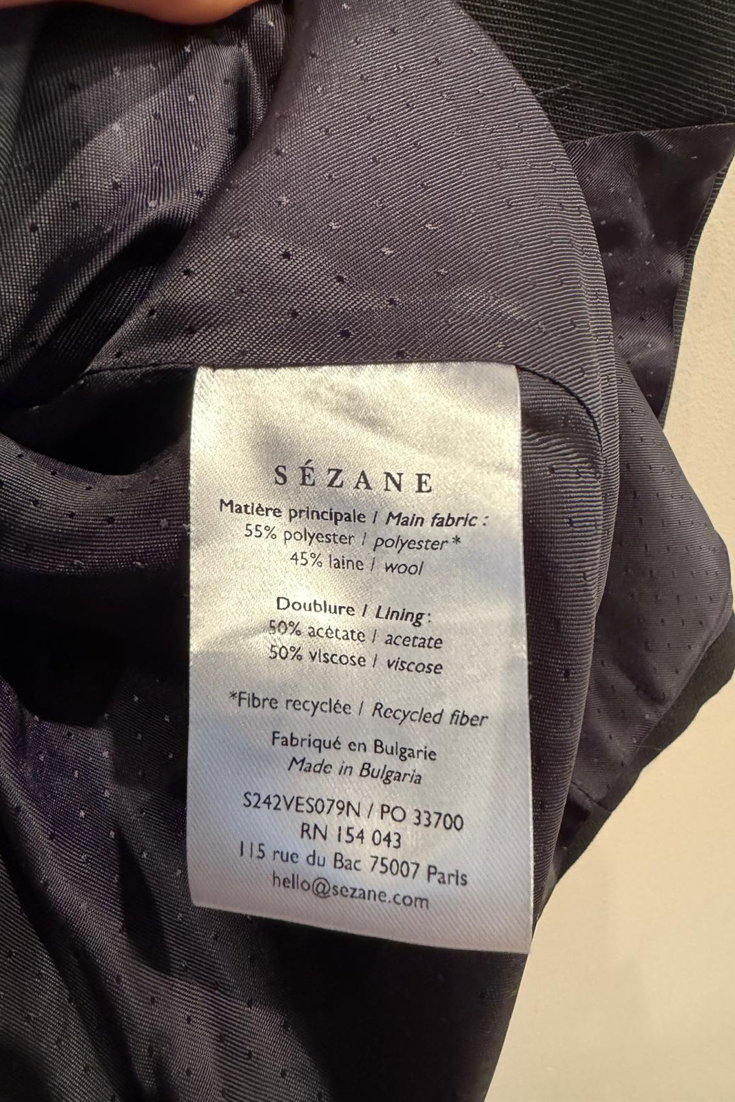 Veste Sézane