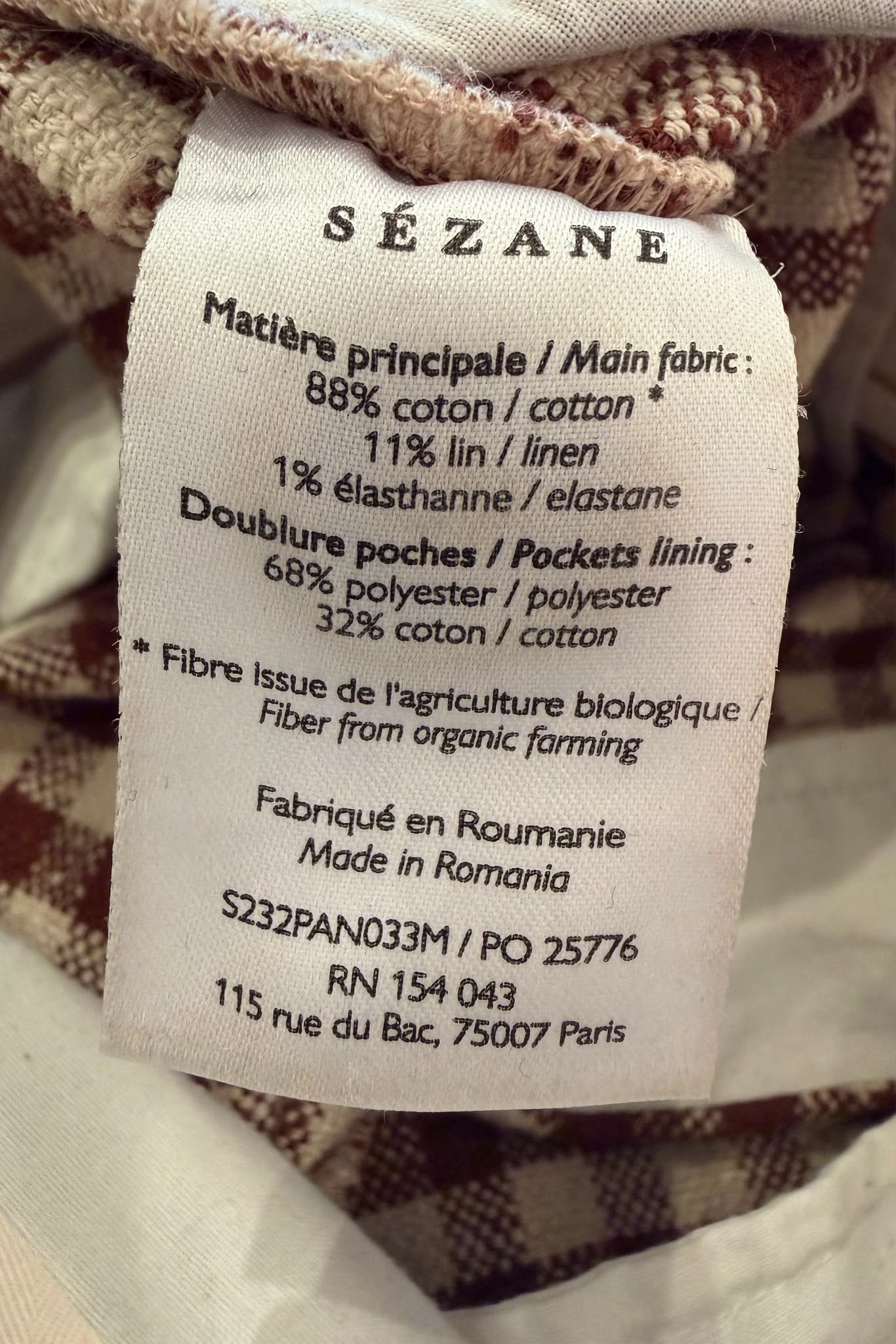 Pantalons Sézane