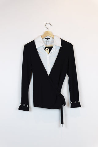Cardigan Theory - Boutique Popeline -  Seconde main, Designers, Marques, Petits Prix - Vêtements et accessoires haut de gamme - Friperie Luxe - Montréal