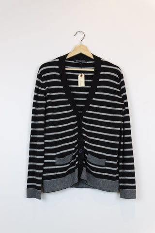 Cardigan American Retro - Boutique Popeline -  Seconde main, Designers, Marques, Petits Prix - Vêtements et accessoires haut de gamme - Friperie Luxe - Montréal