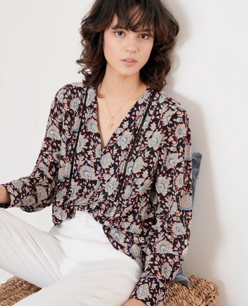 Blouse en soie Comptoir Des Cotonniers Bleu taille 40 en Soie - 57269619 Blouse en soie Comptoir Des Cotonniers Bleu taille 40 en Soie - 57269619