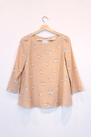 Top Claudie Pierlot - Boutique Popeline -  Seconde main, Designers, Marques, Petits Prix - Consignation de vêtements et accessoires pour femmes - Friperie  - Montréal, Plateau Mont-Royal