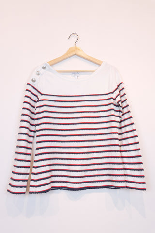 Top Claudie Pierlot - Boutique Popeline -  Seconde main, Designers, Marques, Petits Prix - Consignation de vêtements et accessoires pour femmes - Friperie  - Montréal, Plateau Mont-Royal