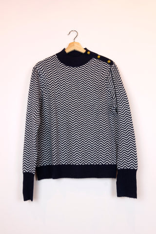 Pull J. Crew - Boutique Popeline -  Seconde main, Designers, Marques, Petits Prix - Consignation de vêtements et accessoires pour femmes - Friperie  - Montréal, Plateau Mont-Royal